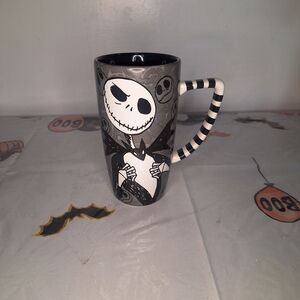 Disney Black and White Jack Skellington Mug